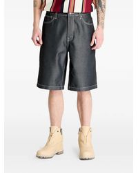 Guess - Contrast-Stitch Shorts - Lyst