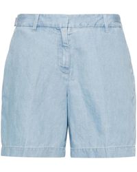 Jacob Cohen - Emily Shorts Aus Chambray - Lyst