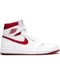 Nike - Air 1 Retro High Og "Metallic" Sneakers - Lyst