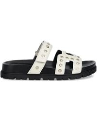 Guess - Eyelet Detail Slide - Lyst