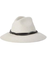 Brunello Cucinelli - Felt Fedora - Lyst