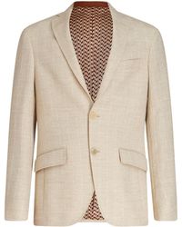 Etro - Ton-Sur-Ton Pinstriped Blazer - Lyst