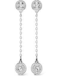 Swarovski - Una Angelic Drop Earrings - Lyst