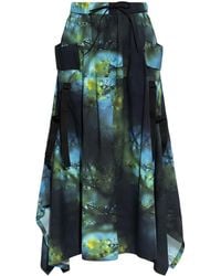 Y-3 - Maxirock mit Print - Lyst