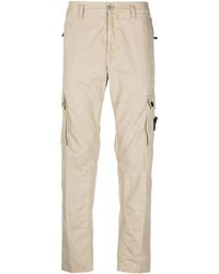 Stone Island - Schmale Tapered-Hose - Lyst