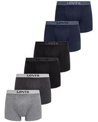 Levi's - Logo-Waistband Boxer Briefs (Pack Of Six) - Lyst