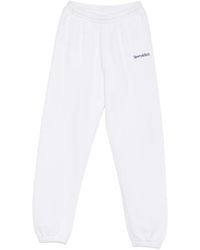 Sporty & Rich - Logo-Embroidered Track Pants - Lyst