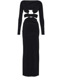 Christopher Esber - Cut-Out Ruched Maxi Dress - Lyst
