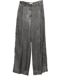 Christian Wijnants - Pama Pleated Satin Trousers - Lyst