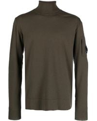 C.P. Company - Lens-Detail Fine-Knit Jumper - Lyst
