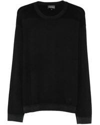 Emporio Armani - Wool Pullover - Lyst