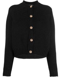 Barrie - Button-up Cashmere Cardigan - Lyst