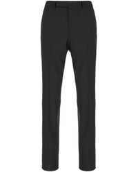 ZEGNA - Button Trousers - Lyst