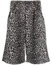 Visvim - Coronel Leopard-print Shorts - Lyst
