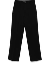Jil Sander - Virgin-Wool Gabardine Trousers - Lyst