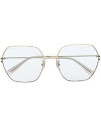 Gucci - Geometric-Frame Hexagonal Sunglasses - Lyst