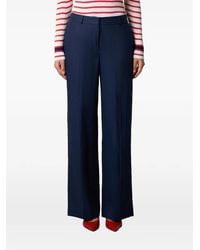 Brooks Brothers - Tailored Wide-Leg Trousers - Lyst
