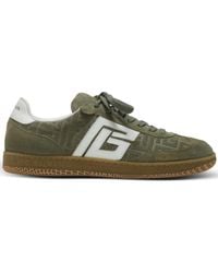 Balmain - Swan Sneakers Aus Wildleder - Lyst