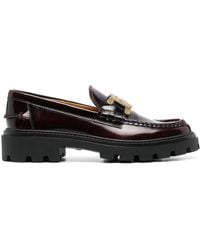 Tod's - Leather Loafers - Lyst