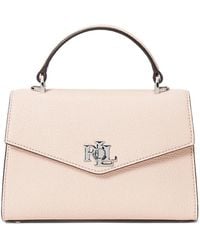 Ralph Lauren - Farah Top Handle Logo Tote Bag - Lyst