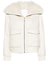 Liska - Chaqueta Bomber De Cachemira - Lyst