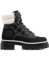 Tory Burch - Miller Lug-Sole Boots - Lyst