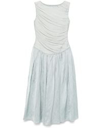 Abadia - Vestido midi Ora - Lyst
