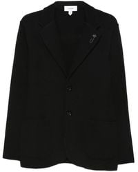 Lardini - Patch-Pockets Wool Blazer - Lyst