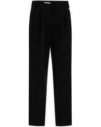 Herno - Fluid-Twill Trousers - Lyst