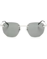 dunhill - Geometric-Frame Sunglasses - Lyst