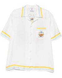 CASABLANCA - Flower Court Icon Shirt - Lyst