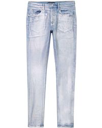 Purple Brand - Skinny-Jeans mit Schimmeroptik - Lyst