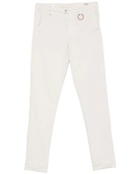 Sartoria Tramarossa - Luis Logo-Plaque Trousers - Lyst