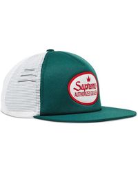 Supreme - Logo-Patch Trucker Cap - Lyst