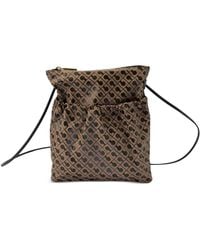 Gherardini - Small Drawstring-Detail Crossbody Bag - Lyst