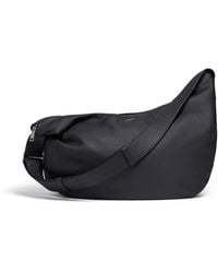 ZEGNA - Panorama Leather Messenger Bag - Lyst