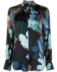 PS by Paul Smith - Blusa a fiori - Lyst