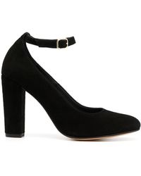 Tila March Holly Block-heel Court Shoes - Black