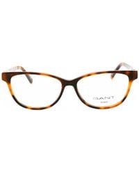 GANT - Tortoiseshell-Effect Cat-Eye Glasses - Lyst