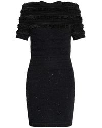 Balmain - Abito A Maniche Corte - Lyst