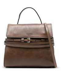Moschino - Small Tie Me Buckle-Strap Tote Bag - Lyst