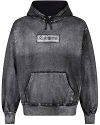 Supreme - X Mm6 Maison Margiela Foil Box Logo Hoodie - Lyst