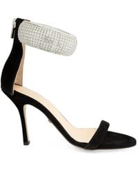 Mach & Mach - She's A Lady Crystal-Embellished Sandals - Lyst