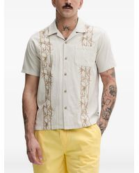 Hurley - Bamboo-Embroidered Short-Sleeve Shirt - Lyst