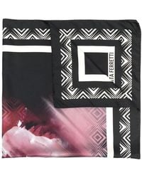 Alberta Ferretti - Geometric-Print Silk Scarf - Lyst
