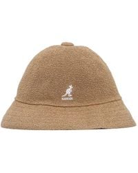 Kangol - Logo-Embroidered Textured Bucket Hat - Lyst