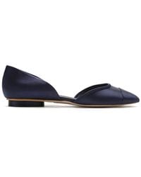Sarah Chofakian - レザーフラットパンプス - Lyst