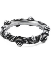 Ann Demeulemeester - Mardon Beaded Rope-Effect Ring - Lyst