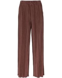 Samsøe & Samsøe - Uma Plissé-Effect Trousers - Lyst