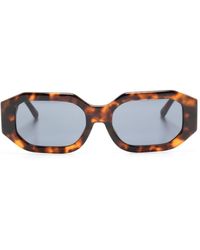 The Attico - Blake Rectangle-frame Sunglasses - Lyst